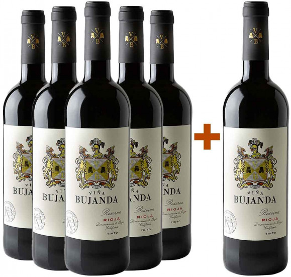 5+1 Paket Reserva Rioja DOCa - Viña Bujanda
