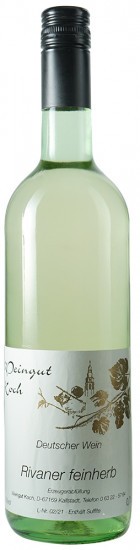 2020 Rivaner feinherb - Weingut Koch