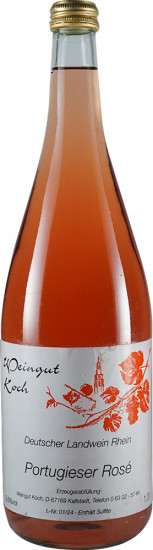 2023 Portugieser Rose Weißherbst lieblich 1,0 L - Weingut Koch