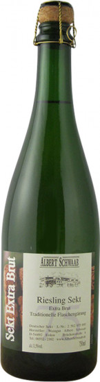 Riesling Sekt extra brut - Weingut Albert Schwaab