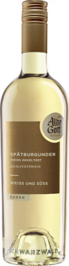 2022 Spätburgunder weiß gekeltert Weiß&Süß Qualitätswein süß - Alde Gott Winzer Schwarzwald