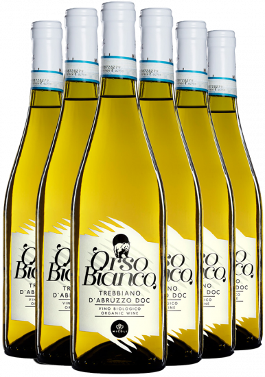 Orso Bianco Trebbiano Abruzzo DOC-Paket - Tenuta Micoli