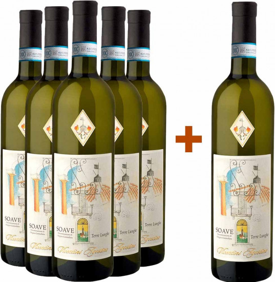 5+1 Paket Terre Lunghe Soave DOC Bio - Agostino Vicentini