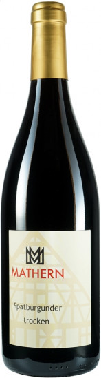 2021 Spätburgunder trocken - Weingut Mathern