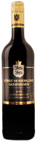 2015 Verrenberg Blaufränkisch   VDP.Ortswein trocken Bio - Weingut Fürst Hohenlohe-Oehringen