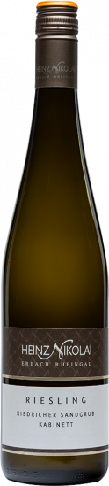 2024 Kiedricher Sandgrub Riesling Kabinett *** lieblich - Weingut Heinz Nikolai