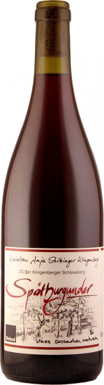 2022 Klingenberger Schlossberg Spätburgunder Dt. Qualitätswein trocken Bio - Weinbau Stritzinger