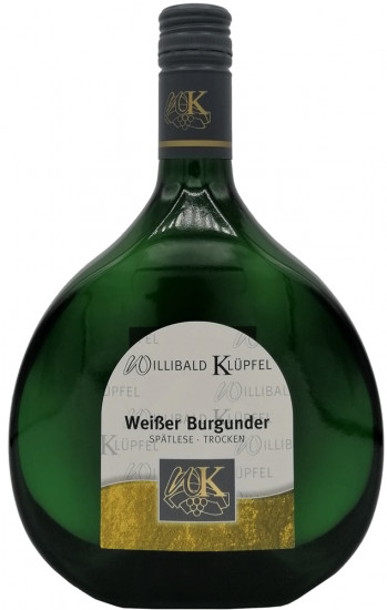 2021 Thüngersheimer Johannisberg Weißer Burgunder Spätlese trocken - Weingut Willibald Klüpfel