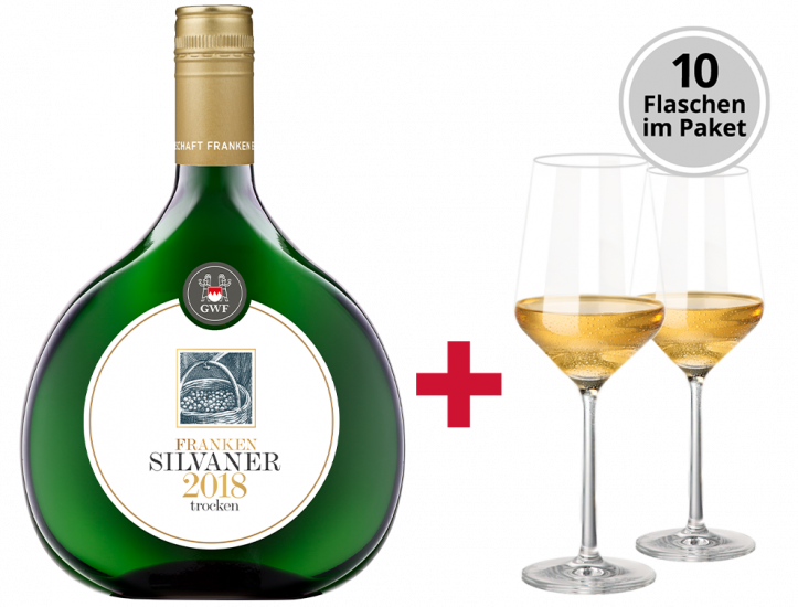 10 Flaschen Silvaner Kabinett-Paket