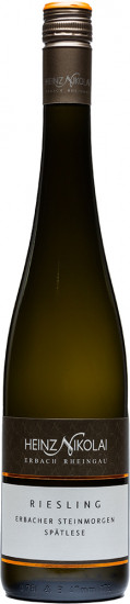 2024 Erbacher Steinmorgen Riesling Spätlese süß - Weingut Heinz Nikolai