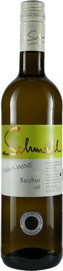 2017 Bacchus süß - Weingut Schmahl
