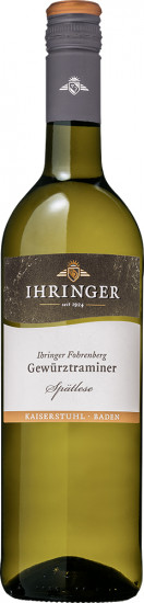 2022 Gewürztraminer Spätlese Ihringer Fohrenberg - Kaiserstühler Winzergenossenschaft Ihringen