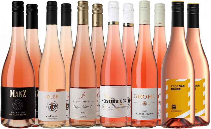 Großes Rosé Letzte Flaschen-Paket 