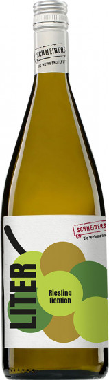 2020 Schneiders Riesling lieblich 1,0 L - Weingut Weinmanufaktur Schneiders