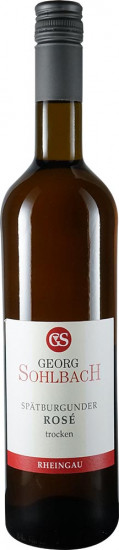 2023 Spätburgunder Rosé trocken - Weingut Georg Sohlbach
