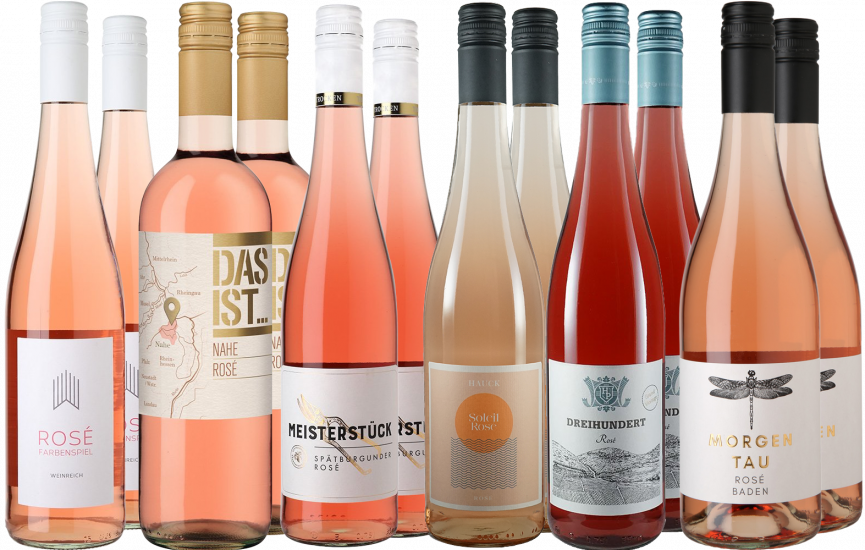 Großes Rosé Entdecker-Paket