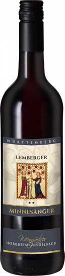 2023 Lemberger **, Minnesänger halbtrocken - Horrheim-Gündelbach