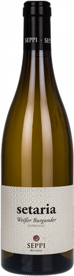 2023 setaria Weißer Burgunder trocken Bio - WeinGut Seppi