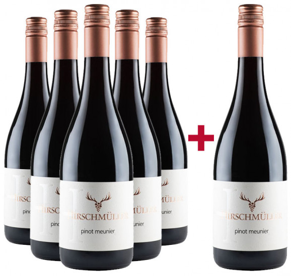 5+1 Pinot Meunier Paket - Wein- und Sektgut Hirschmüller