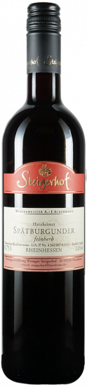 2022 Spätburgunder feinherb - Weingut Steigerhof