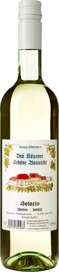 2025 Bad Kösener Schöne Aussicht Solaris Auslese trocken - Weingut Schulze