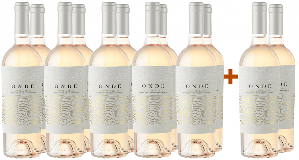 10+2 Paket Cantine Lizzano Malvasia Bianca del Salento IGP - Cantine Lizzano