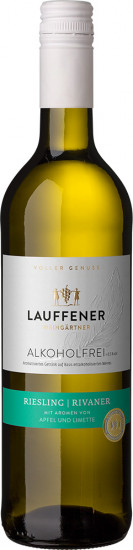 Lauffener Riesling | Rivaner alkoholfrei < 0,5 % vol. - Lauffener Weingärtner