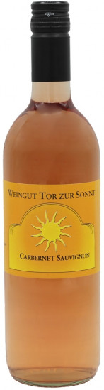 2023 Cabernet Sauvignon Rosé lieblich Bio - Weingut Tor zur Sonne