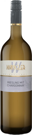 2021 Württemberg Riesling mit Chardonnay halbtrocken - Weinkellerei Wangler
