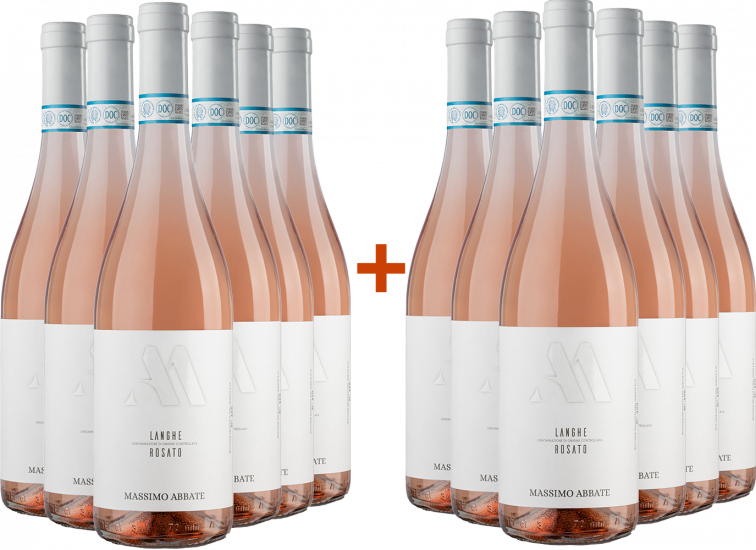 6+6 Paket Rosato Langhe DOC - Massimo Abbate