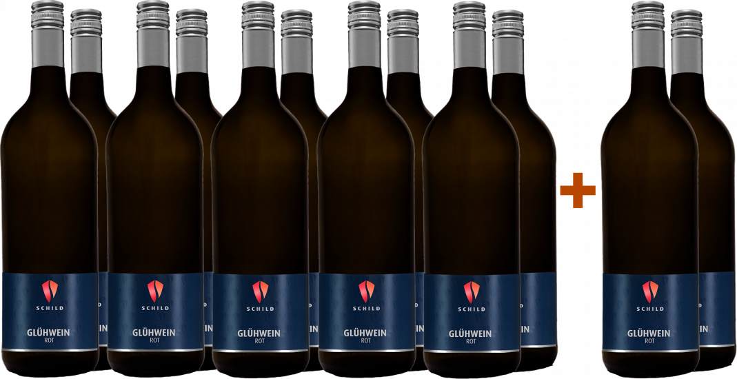 10+2 Paket 2023 Glühwein rot 1,0 L - SCHILD.WEIN
