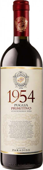2021 Paradiso 1954 Primitivo Puglia IGP trocken - Cantine Paradiso