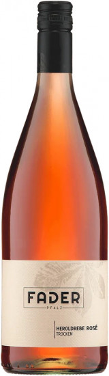 2023 Heroldrebe Rosé trocken 1,0 L - Weingut Fader