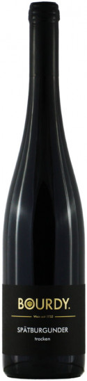 2016 Spätburgunder QbA trocken - Weingut Bourdy