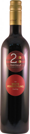 2023 ERSTE VERSUCHUNG ROT fruchtig halbtrocken - Weingut Baldauf