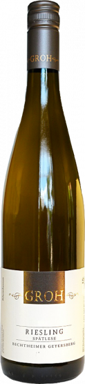 2012 Bechtheimer Geyersberg Riesling Spätlese Edelsüß - Weingut Groh