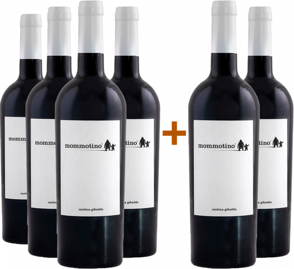 4+2 Paket Mommotino Isola dei Nuraghi IGP - Cantina Gibadda