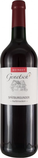 2019 Spätburgunder halbtrocken - Weingut Genetsch
