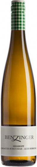 2024 Geisskopf Grauer Burgunder trocken Bio - Weingut Benzinger