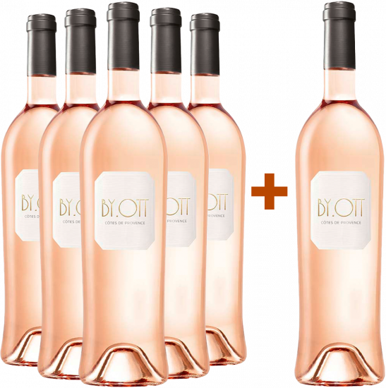 5+1 Paket By.Ott Rosé Cotes de Provence AOP - Domaines Ott