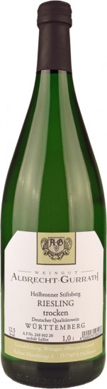 2024 Riesling trocken 1,0 L - Weingut Albrecht-Gurrath