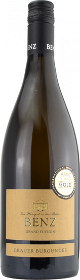 2022 Grand Edition Grauer Burgunder - im Barrique gereift trocken - Weingut Benz