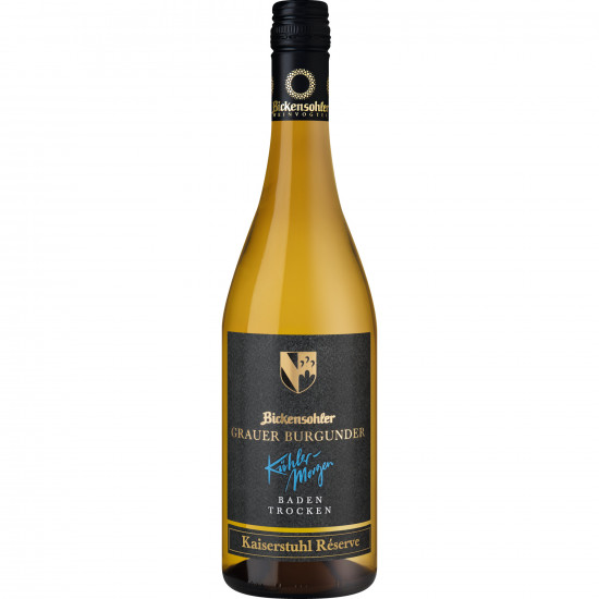 2025 Kühler-Morgen Grauburgunder Kaiserstuhl Réserve trocken - Bickensohler Weinvogtei