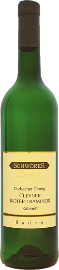 2023 Durbacher Ölberg Clevner (Roter Traminer) Kabinett lieblich - Weinhaus Schwörer
