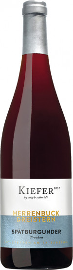 2015 Spätburgunder Rotwein Dreistern Eichstetter Herrenbuck trocken - Weingut Friedrich Kiefer