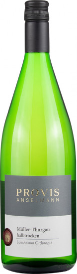 2024 Müller Thurgau halbtrocken 1,0 L - Weingut Provis Anselmann