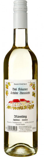 2022 Kloster Posaer Klosterberg Zeitz Riesling Spätlese trocken - Weingut Schulze