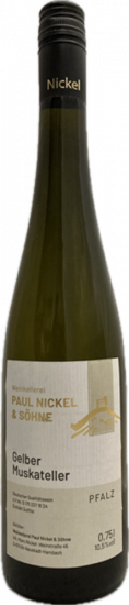 2023 Gelber Muskateller lieblich - Weinkellerei Paul Nickel & Söhne