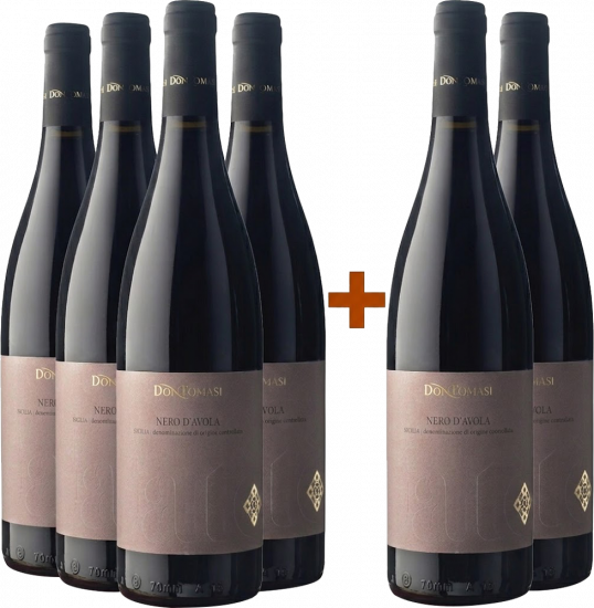 4+2 Paket Jatò Nero d'Avola Sicilia DOC - Don Tomasi