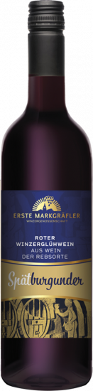 Erste Markgräfler Roter Winzerglühwein vom Spätburgunder - Markgräfler Winzer  